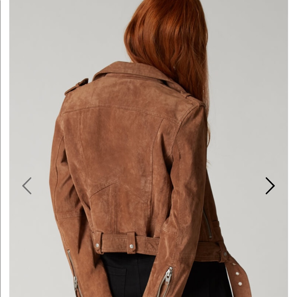 Blank NYC suede Moto jacket: coffee bean Color - Picture 3 of 9